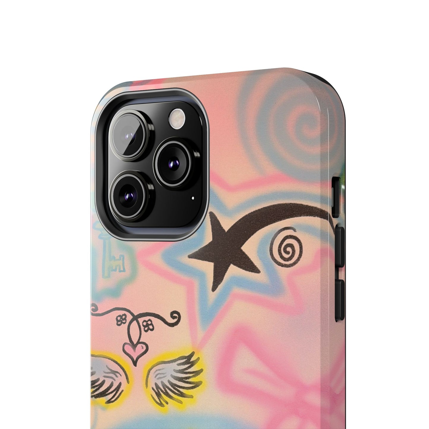 "star energy" airbrush iPhone case