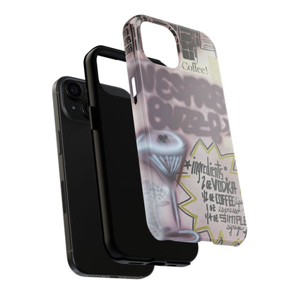 "espresso martini" airbrush iPhone case