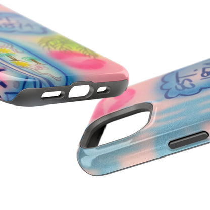 MagSafe "in the wave" airbrush iPhone case
