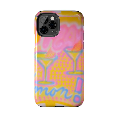 "Lemontini" Airbrush iPhone-Hülle