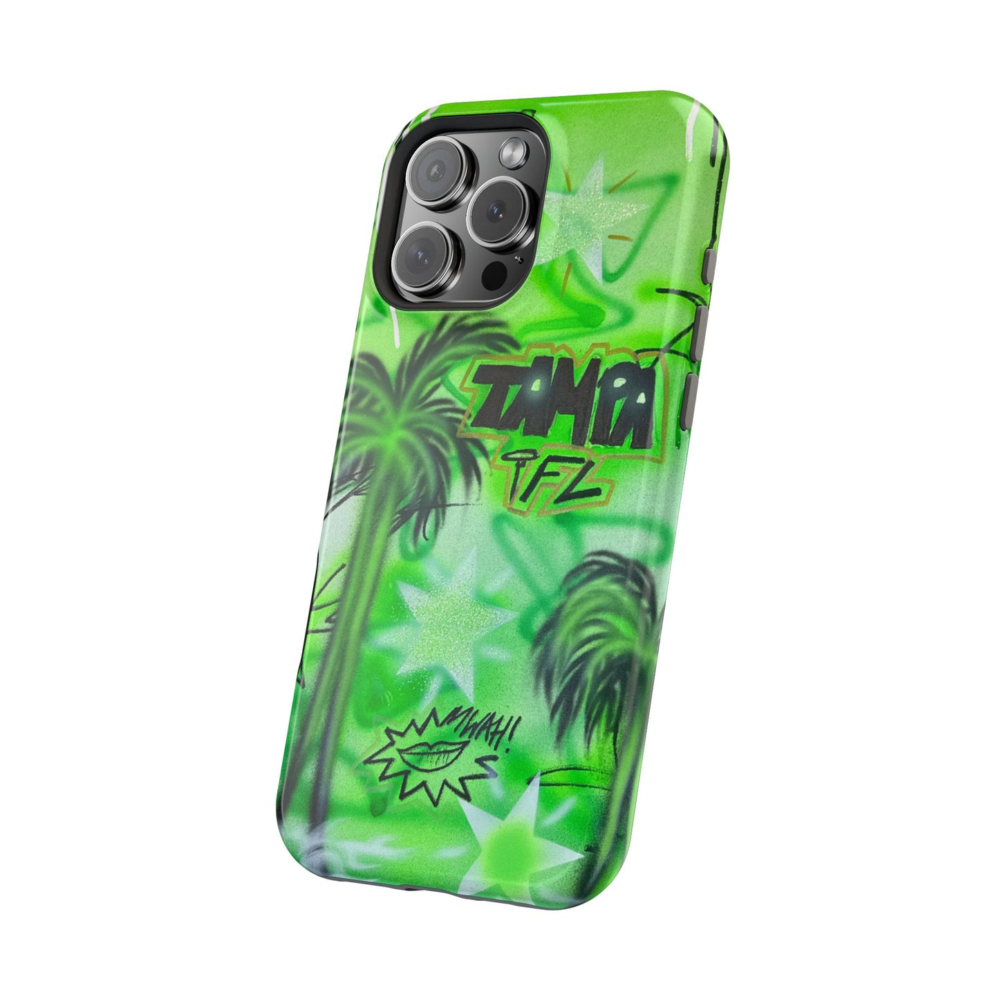 MagSafe "tampa, fl" airbrush iPhone case