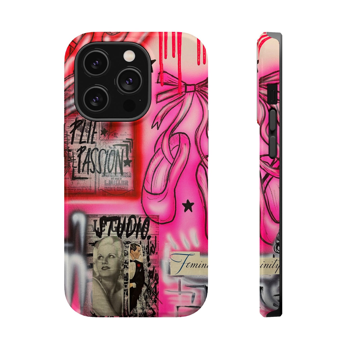 MagSafe „Plié Passion“ Airbrush-iPhone-Hülle