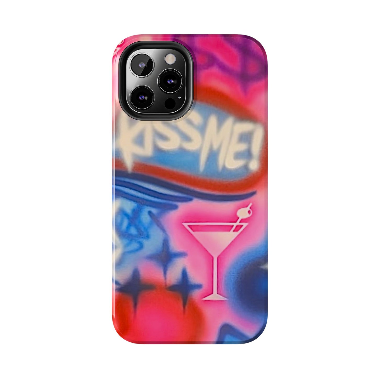 "kiss me pt. 2" airbrush iPhone case