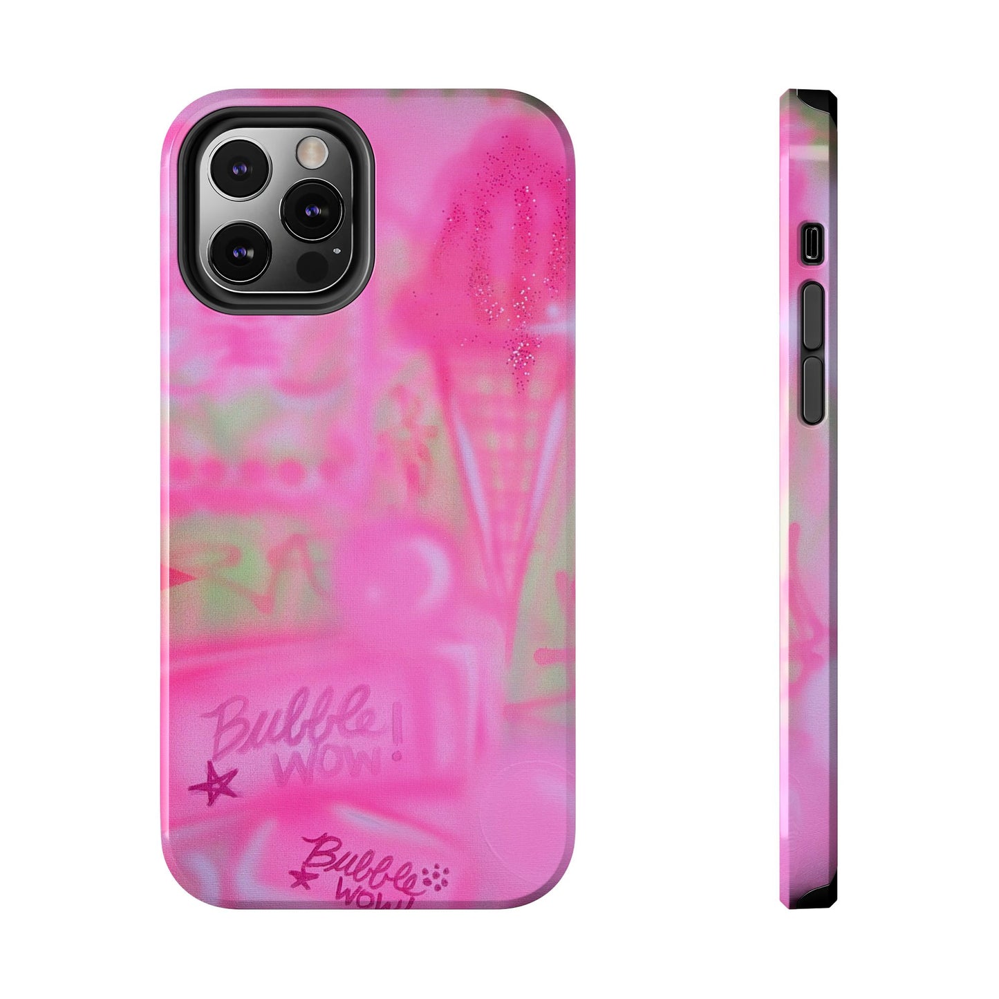 "miami matcha" airbrush iPhone case