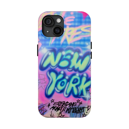 "spending money is my talent" airbrush iPhone case