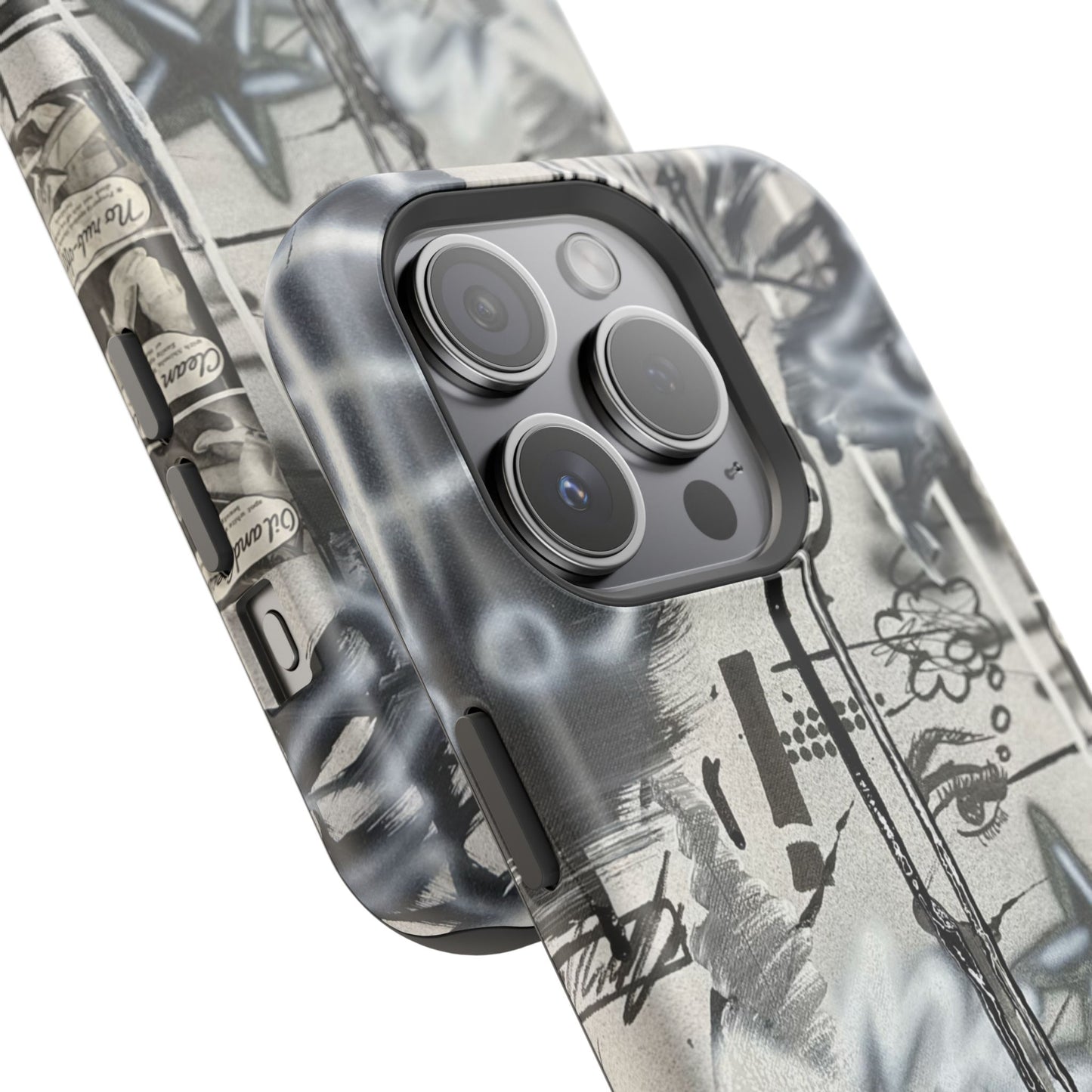 MagSafe "monochrome mood" airbrush iPhone case