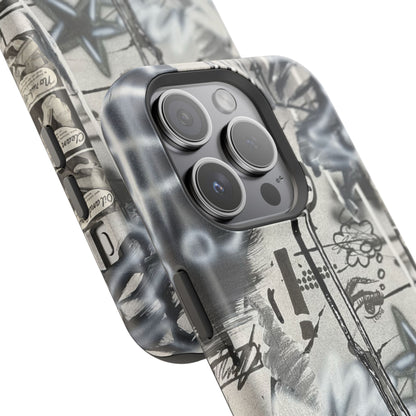 MagSafe "monochrome mood" airbrush iPhone case