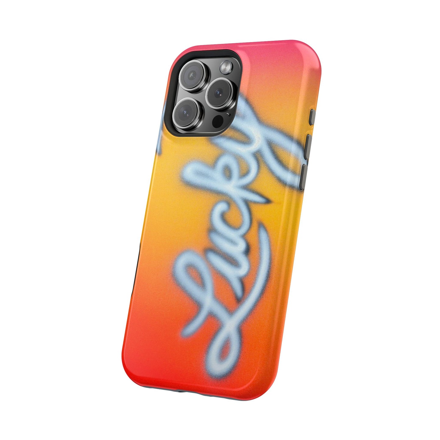 MagSafe "lucky" airbrush iPhone case
