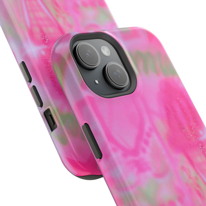 MagSafe "miami matcha" airbrush iPhone case