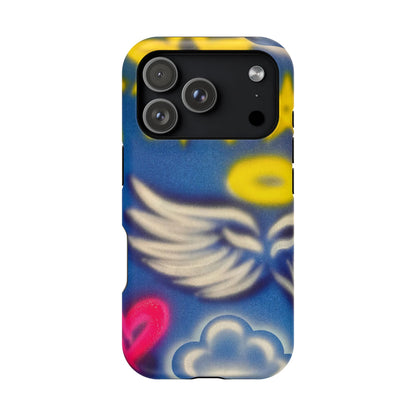 MagSafe "celestial halo" airbrush iPhone case