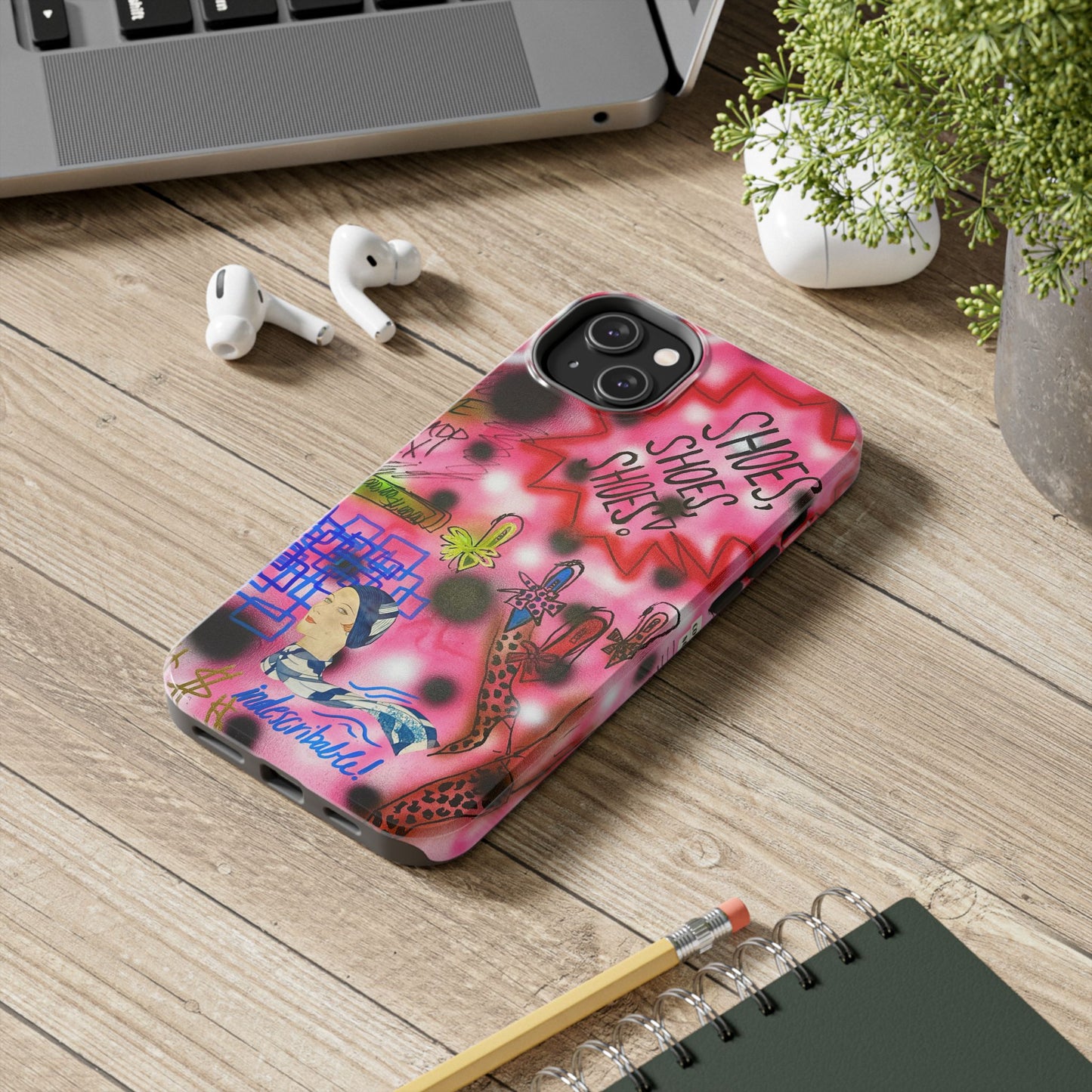 "indescribable cost" airbrush iPhone case