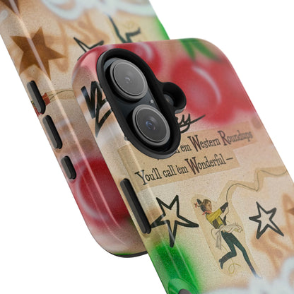 "the rodeo" airbrush iPhone case