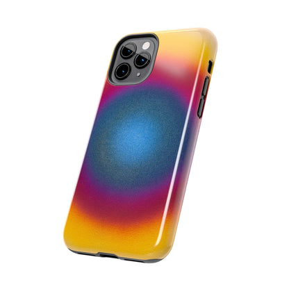 "blue raspberry aura" airbrush iPhone case