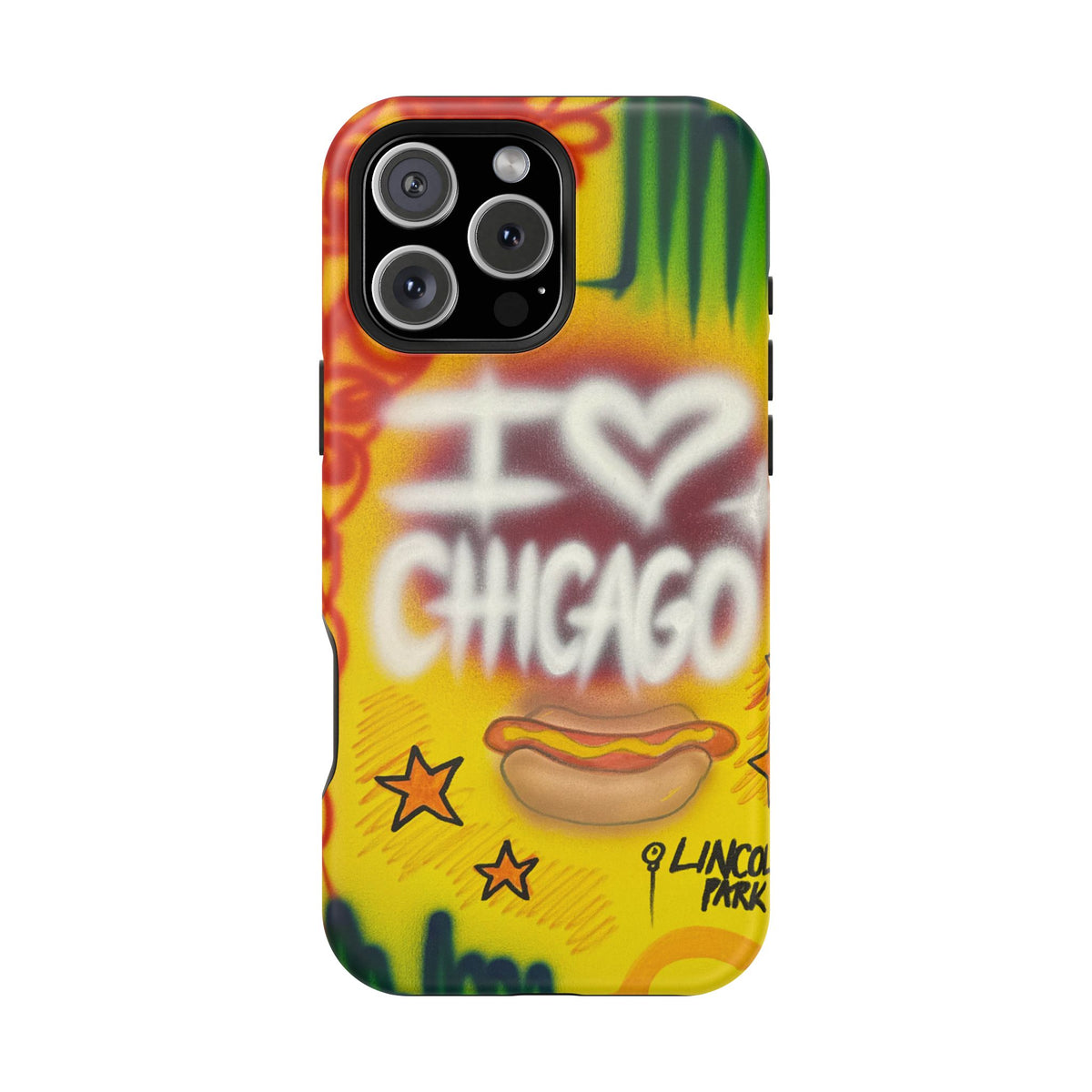 MagSafe "chicago" airbrush iPhone case