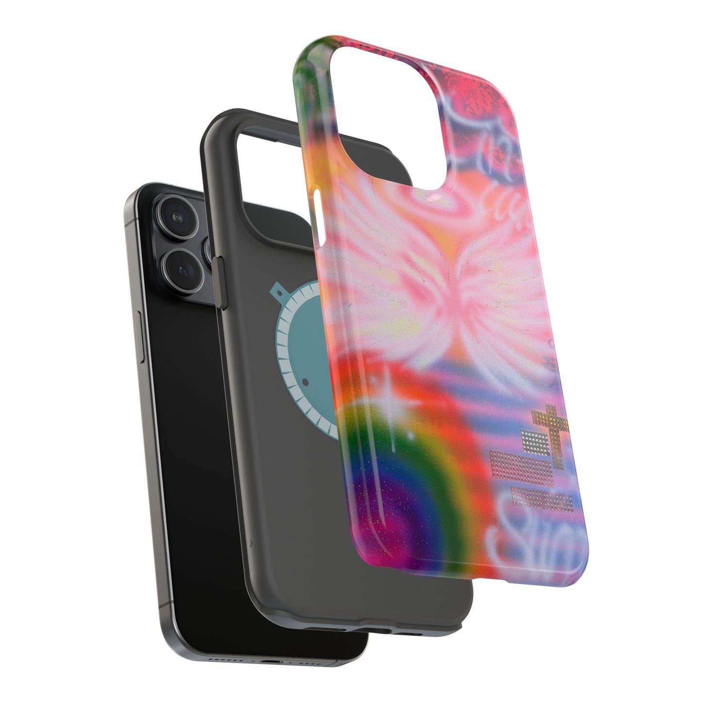 MagSafe "summer bliss" airbrush iPhone case
