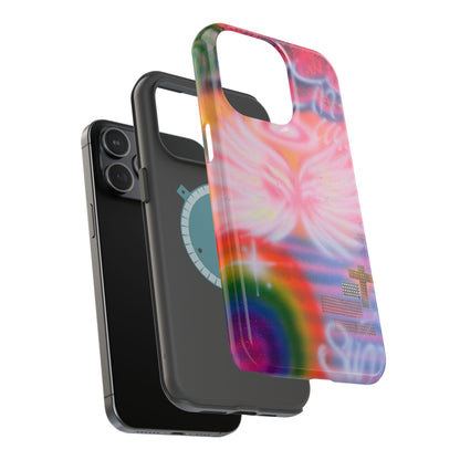 MagSafe "summer bliss" airbrush iPhone case