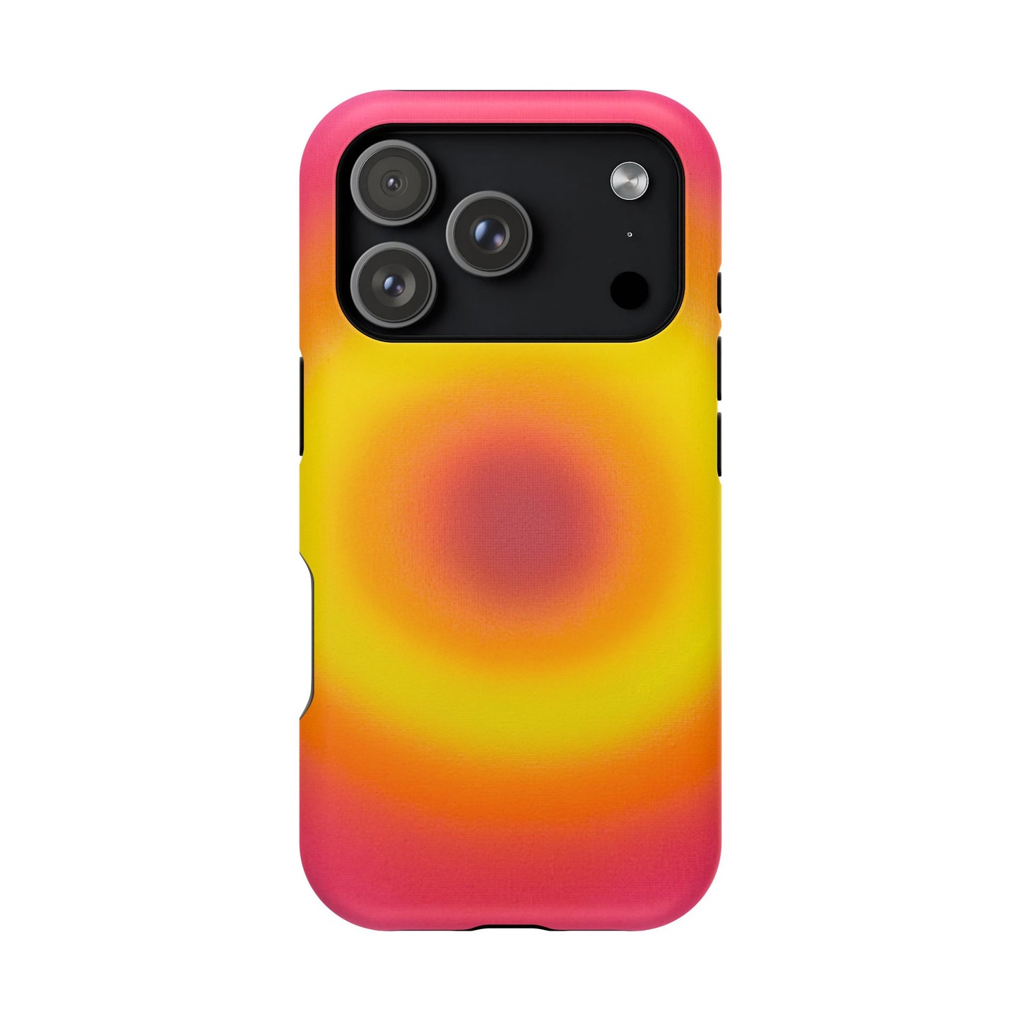 MagSafe "Pink Lemonade Aura" Airbrush iPhone Case