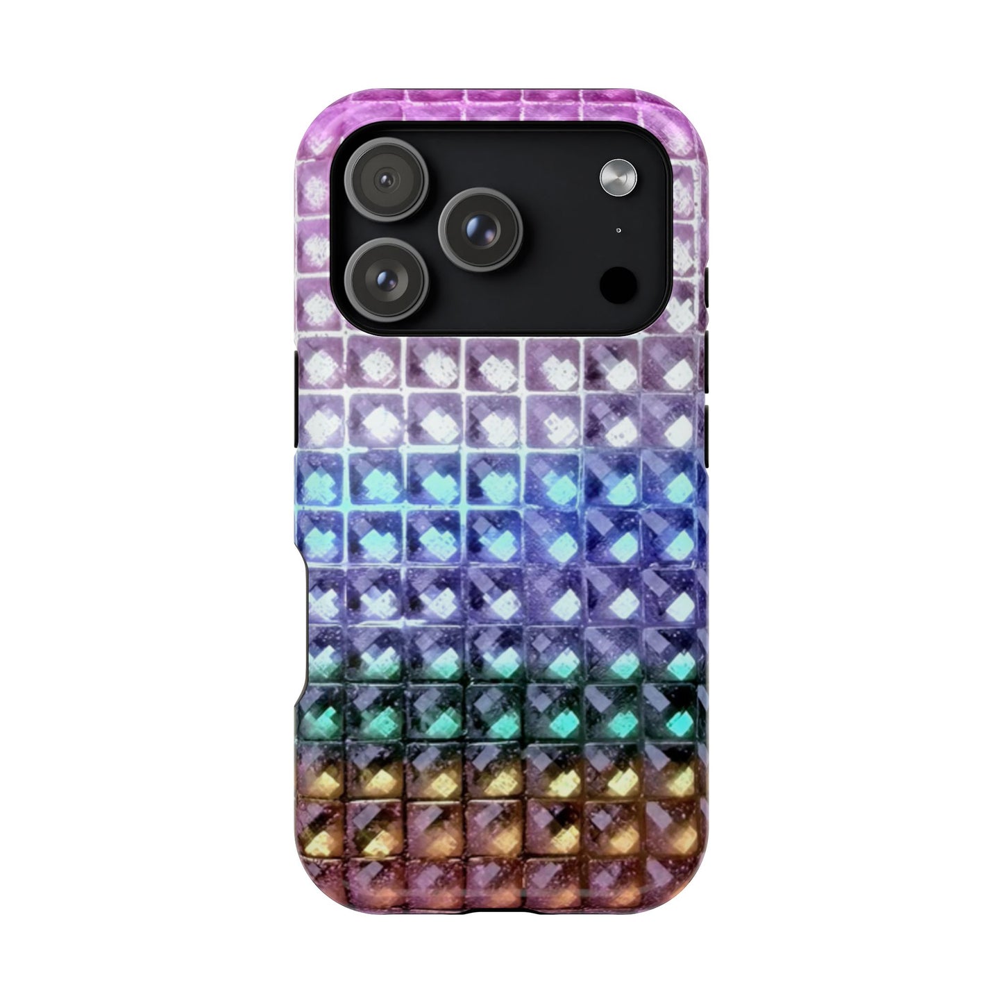 MagSafe "multicolor studs" airbrush iPhone case