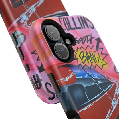 MagSafe "miami momentos" airbrush iPhone case