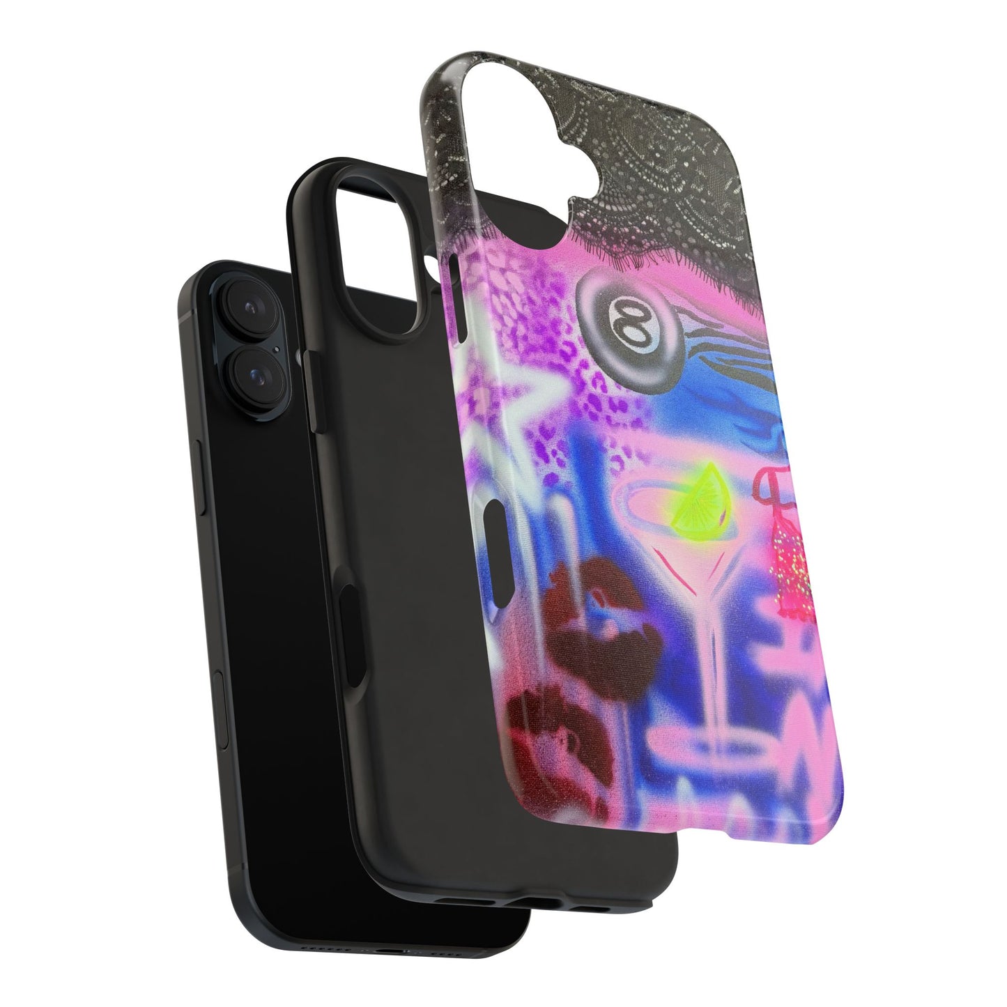 "dream life" airbrush iPhone case