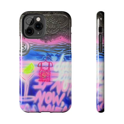 "dream life pt. 2" airbrush iPhone case