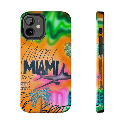 "miami, fl" airbrush iPhone case