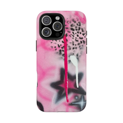 "pink cheetah" airbrush iPhone case