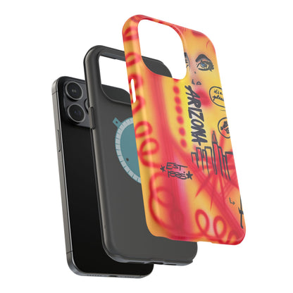 MagSafe "tempe, az" airbrush iPhone case