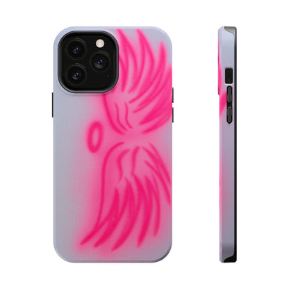 MagSafe "angel wings" airbrush iPhone case