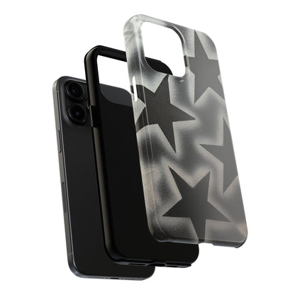 "chrome stars" airbrush iPhone case