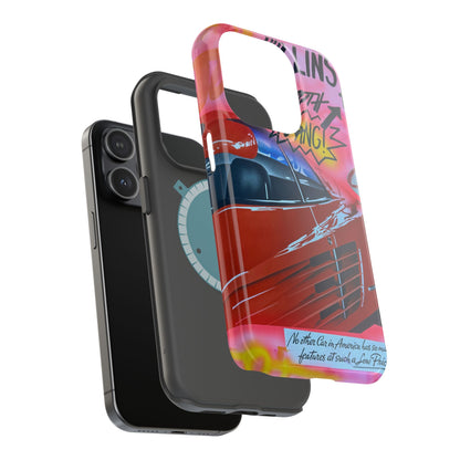 MagSafe "miami momentos" airbrush iPhone case
