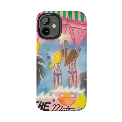"kinis & tinis" airbrush iPhone case