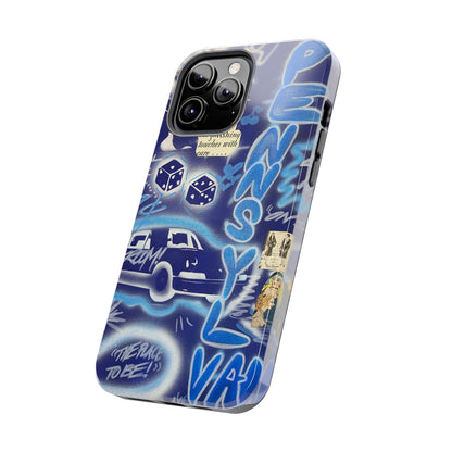 "state college, pa" airbrush iPhone case