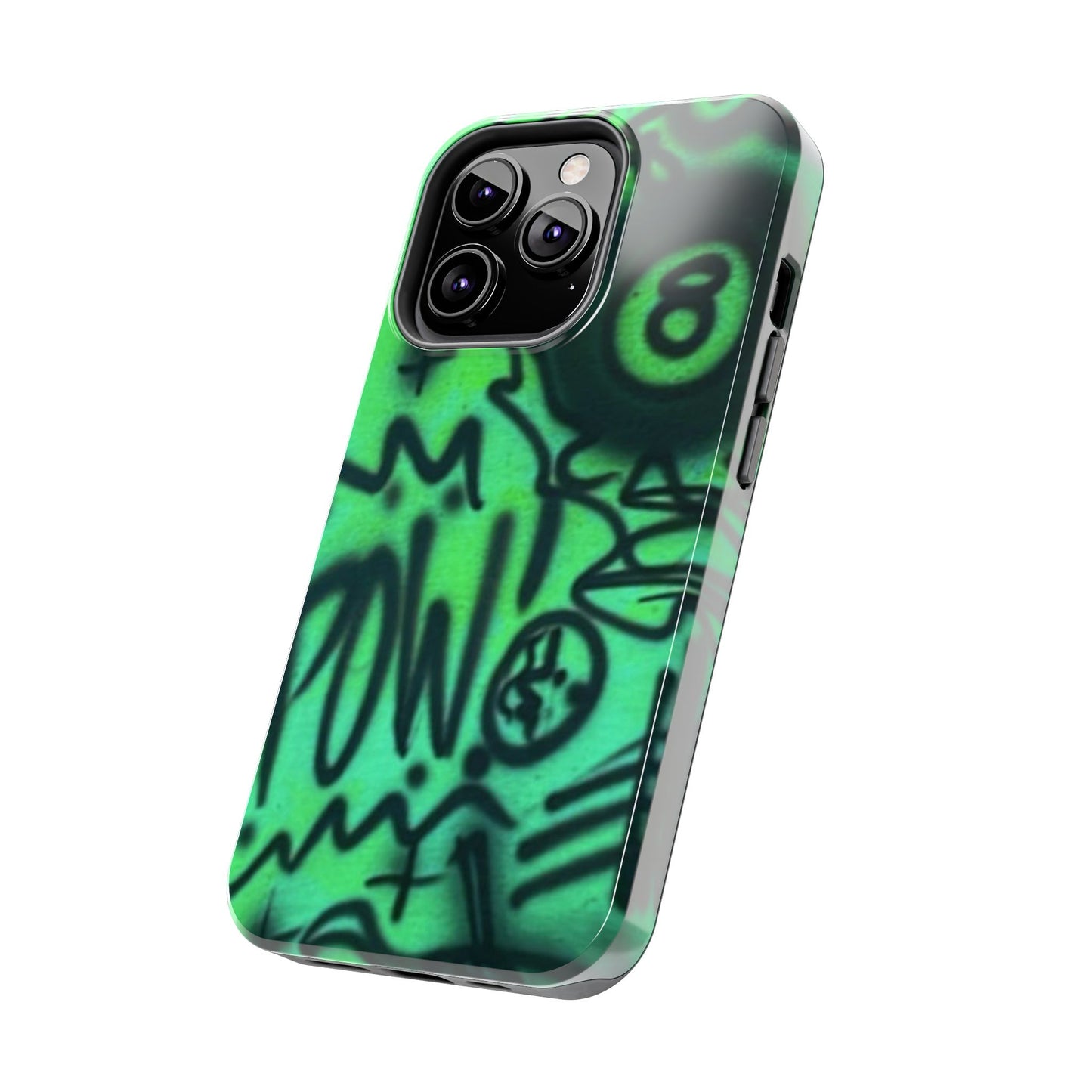 "POW! "airbrush iPhone case