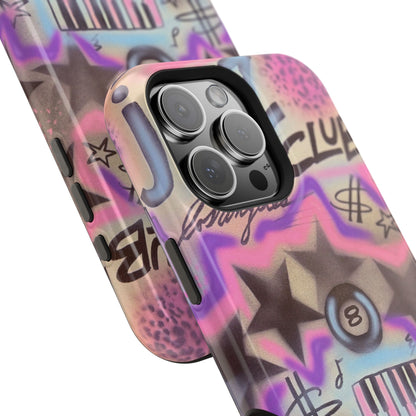 MagSafe "jazz club" airbrush iPhone case