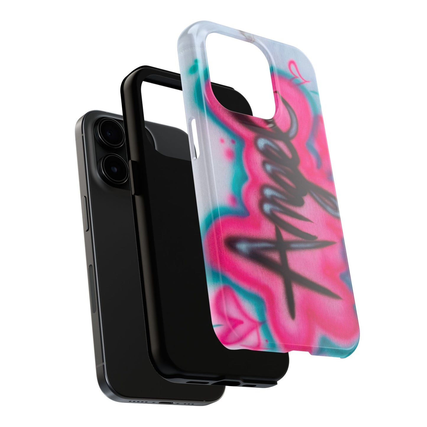 "angel" airbrush iPhone case
