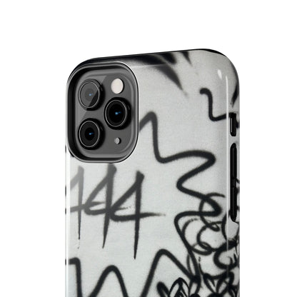 "444” airbrush iPhone case