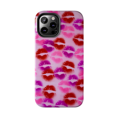 "mwah" airbrush iPhone case