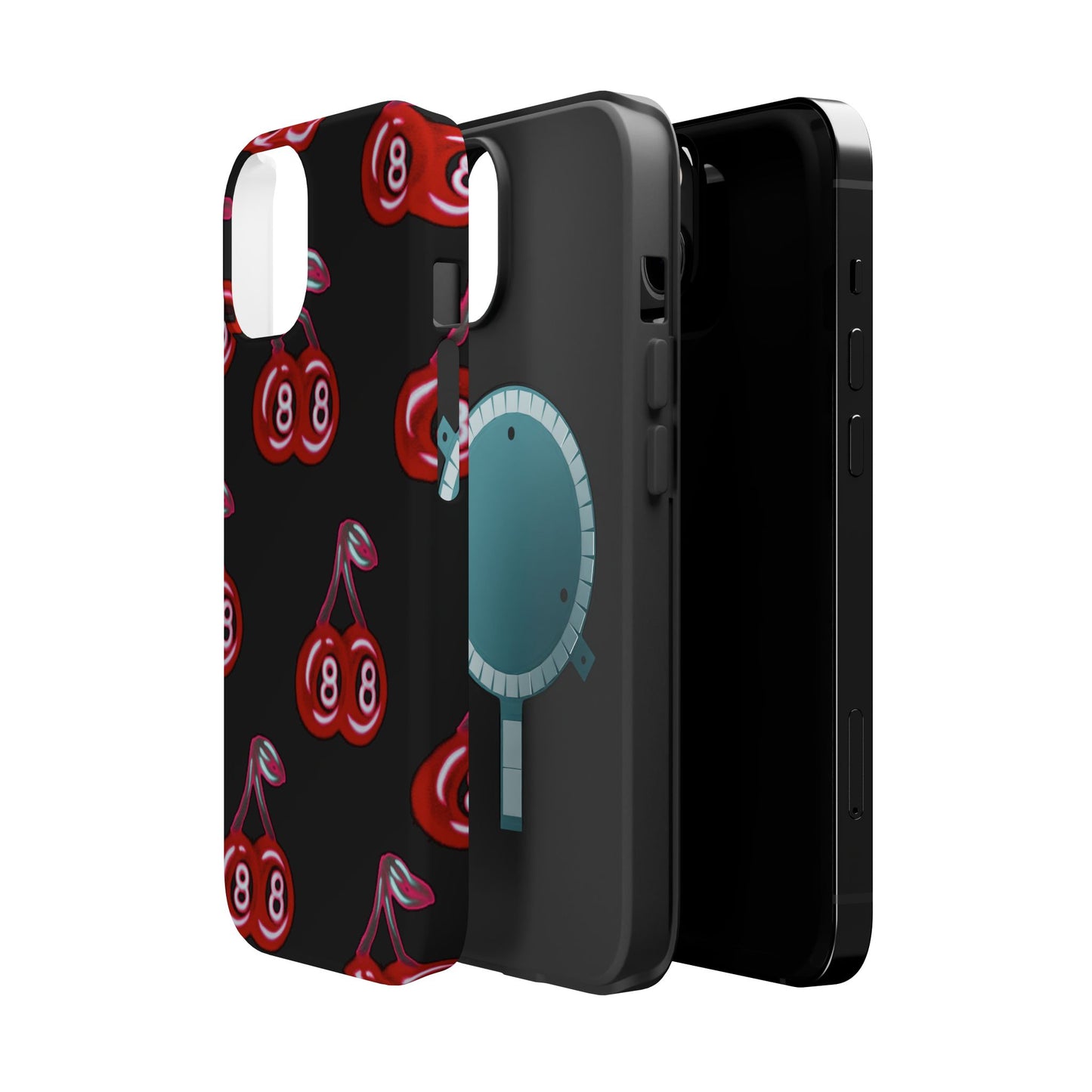 MagSafe „Cami Cherry“ Airbrush iPhone-Hülle