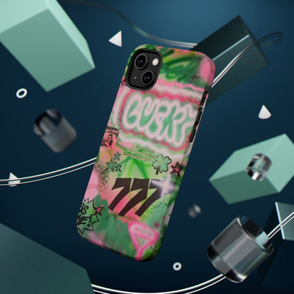 MagSafe "so lucky" airbrush iPhone case