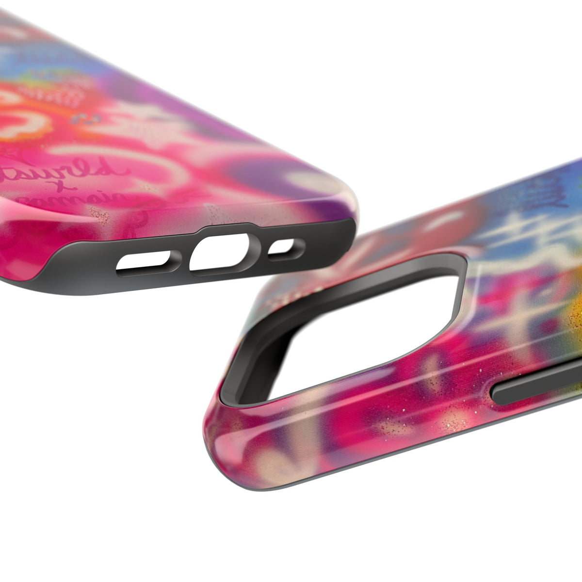 MagSafe „luck & luv“ Airbrush iPhone-Hülle