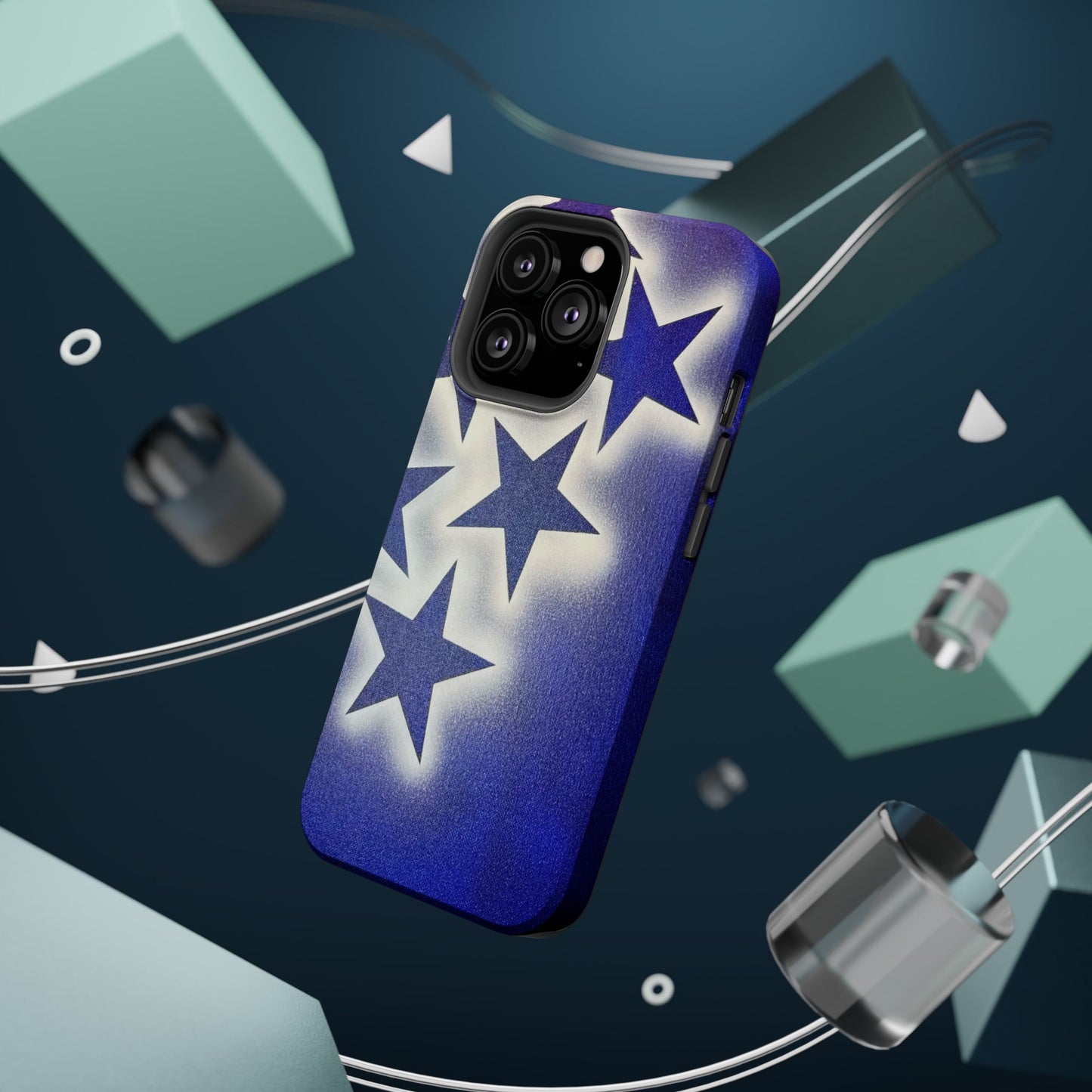 MagSafe Airbrush iPhone-Hülle "frosted galaxy"