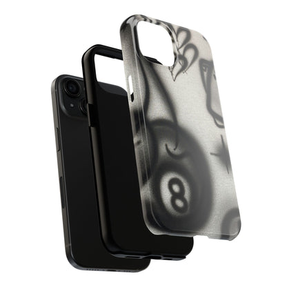 "hidden ace" airbrush iPhone case