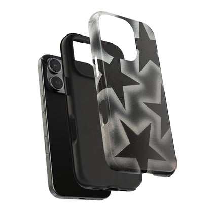 "chrome stars" airbrush iPhone case