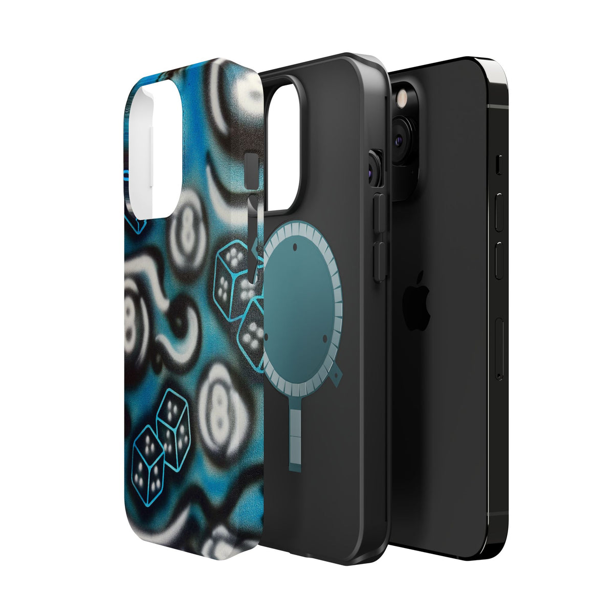 MagSafe "risk it!" airbrush iPhone case