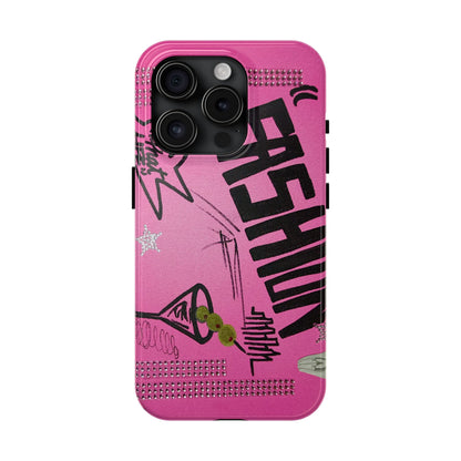 "high fashion pt. 2" airbrush iPhone case