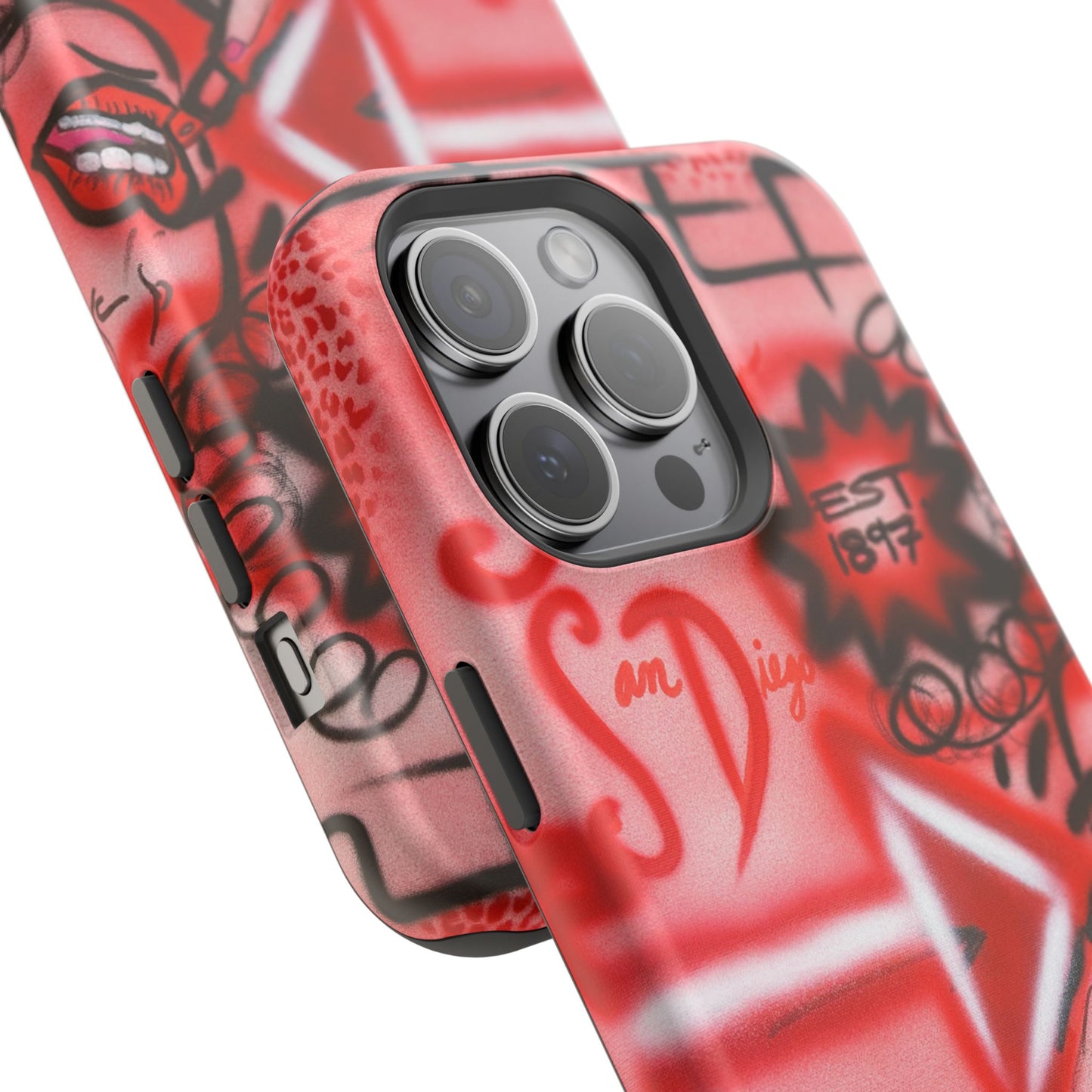 MagSafe "San Diego" Airbrush iPhone-Hülle