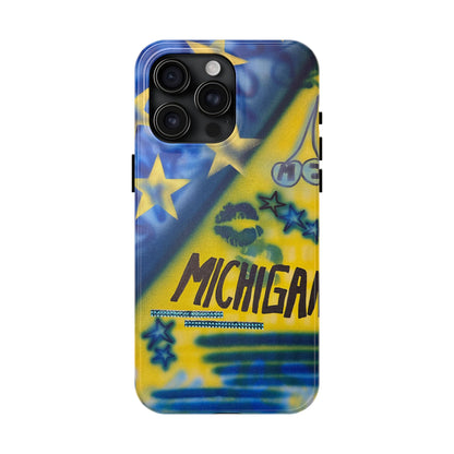 "ann arbor, michigan" airbrush iPhone case
