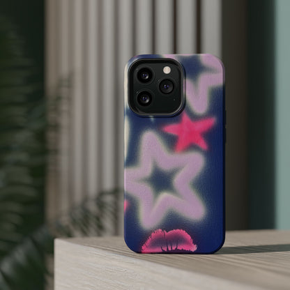 MagSafe "lavender luminary" airbrush iPhone case