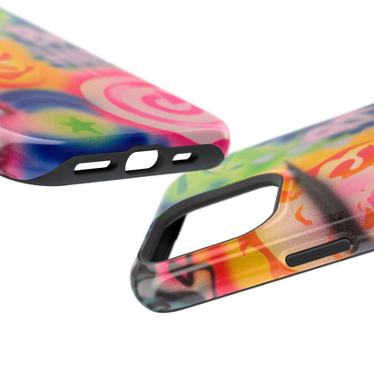 MagSafe „schlechte Angewohnheiten“ Airbrush iPhone Hülle